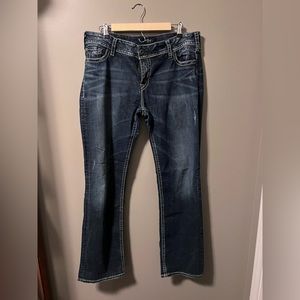 Silver Suki Mid straight 36x32